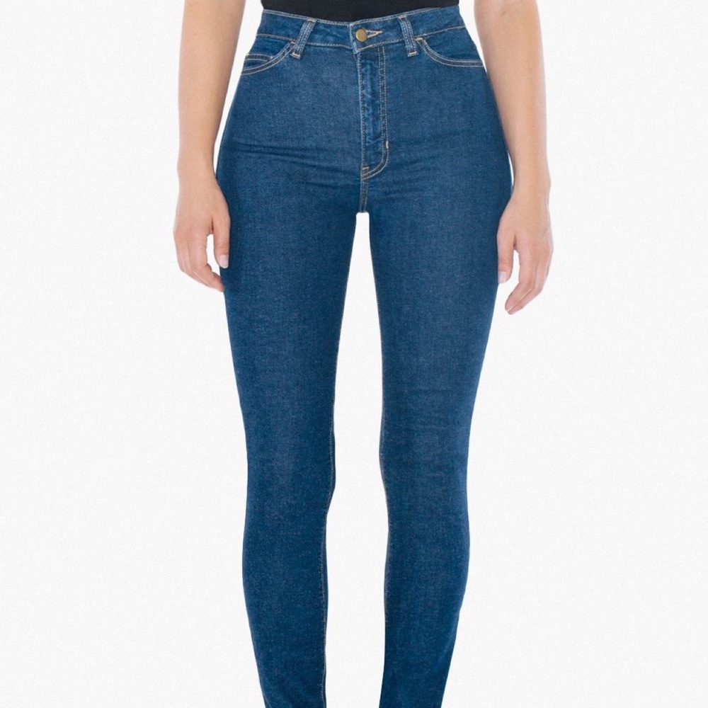 American Apparel Pencil Jean Dark Wash